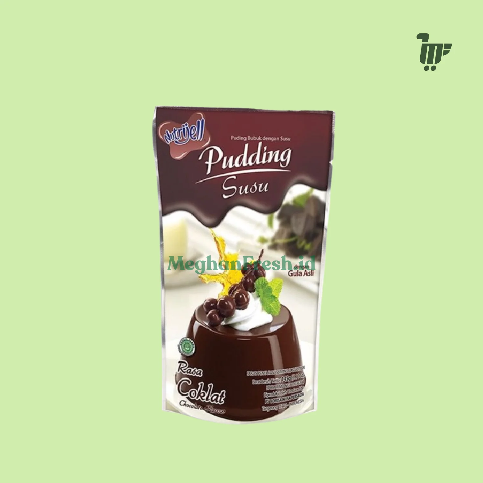 Nutrijell Pudding Susu Cokelat 130gr